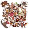 35pcs Rustic Country Stickers Vintage Western Animal Stickers Sticker Pack For Guitar DIY Skateboard Laptop Luggage Decor