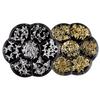 7-Grid Petal Box Nail Art Metal Alloy Three-Dimensional Bow Nail Art Jewelry Diy Silver Butterfly Nail Drill