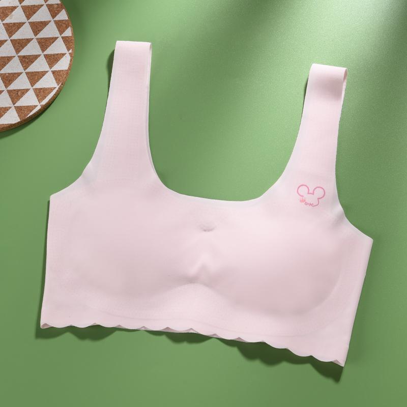 Cool and Antibacterial Detachable Seamless Cup - Breathable Vest Underwear for Girls In the Second and Third Stages of Development