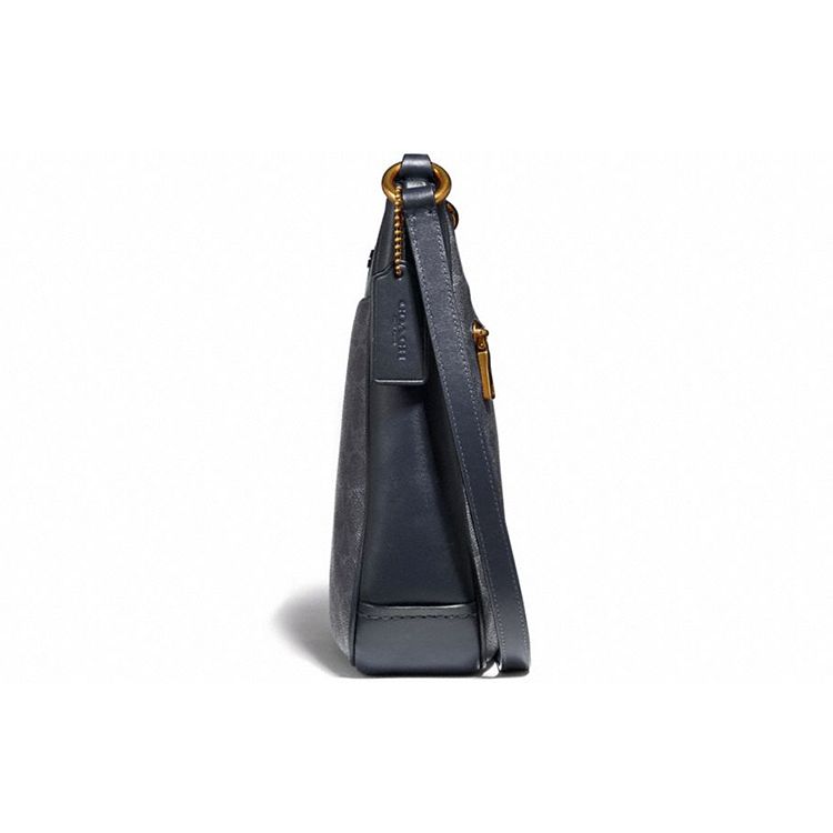 Coach Classic Monogram Canvas Leather Crossbody Bag Large Women bags Black 38579-GDO3N