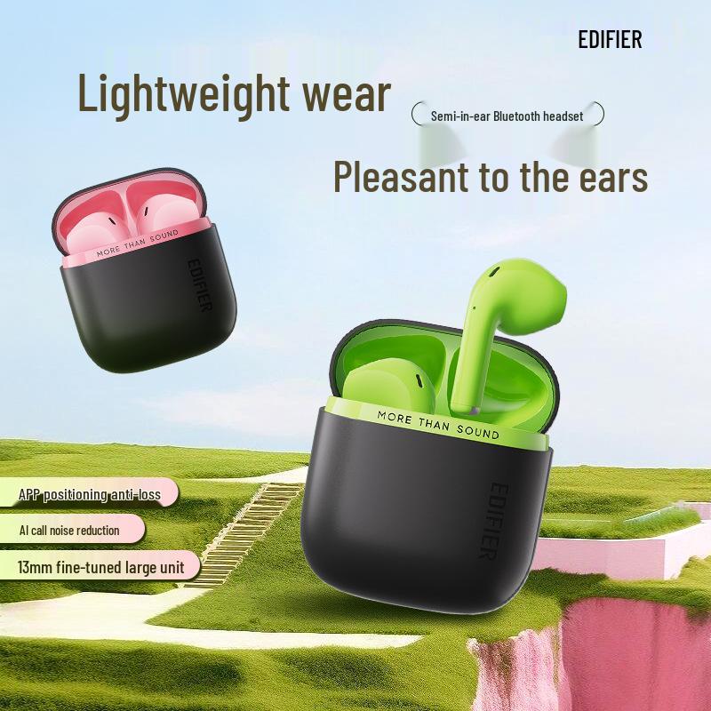 Edifier Zero Air Pro: Noise-Canceling Bluetooth V6.0 with Anti-loss Positioning, Long Battery Life, Large Drivers