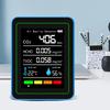 5-in-1 Air Quality Monitor Indoor Air Quality Meter USB Charging CO2 Detector Portable Formaldehyde Monitor for Indoor Outdoor