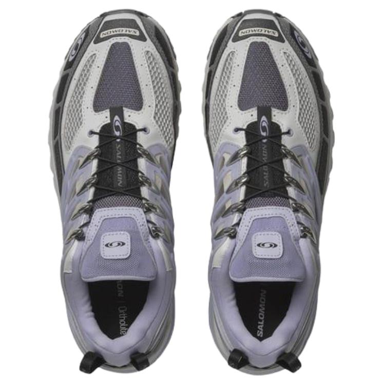 Salomon Acs Pro Soft Comfortable Support Breathable Low Top Casual Running Shoes Women sneaker Gray Purple 477368