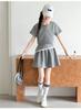 Girls' Summer Casual Short-Sleeved Two-Piece Set