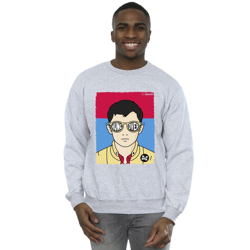 Netflix Mens Sex Education Otis Illustrated Sweatshirt