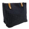 Hermes Amedaba Hippo De Poche Shoulder Bag Black Canvas Women Used