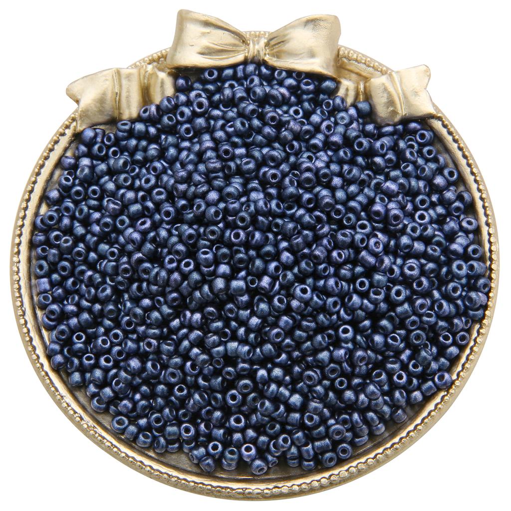 450G Perlemorsmaling Frøperler Glassperler Sjarm Tsjekkiske Småperler DIY Øredobb Armbånd Halskjede For Smykkefremstilling Tilbehør