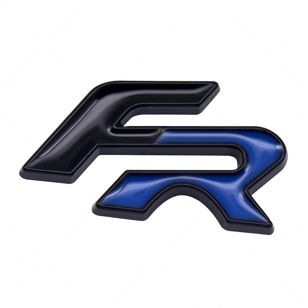 1Pc 3D Metal Car Steering Wheel Emblem Badge Sticker for Mk2 Mk3 Ateca Ibiza Leon VZ Cupra Tarraco Alhambra Exeo Arona Formula Race