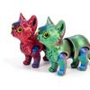 3D Printed Realistic Mini Animals Toy Articulated Joints Cat Figurine Multi-Jointed Movable Home Decor Desktop Craft Ornament