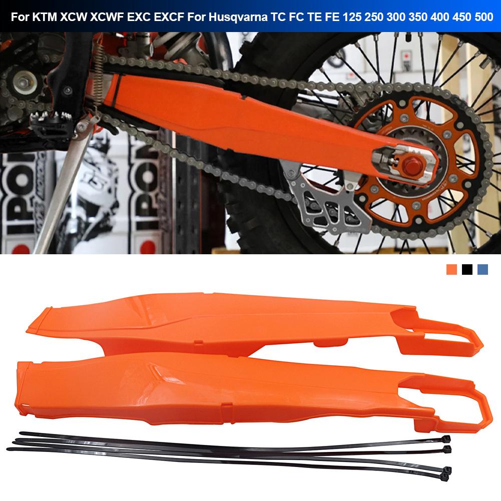 

2Pcs Motorcycle Swingarm Protection Cover Swing Arm Guard чорний