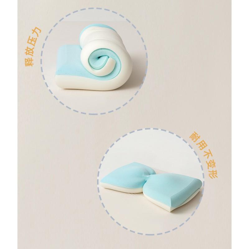 Ergonomic Memory Foam Pillow Side Sleepers Cervical Support Deep Sleep Adult Kids Cotton Cover