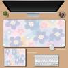 Flower Large Mouse Pad XXL Small Fresh Mousepad Cartoon Office Desk Pads Rubber Anti Slip Carpet Computer Office Accessories