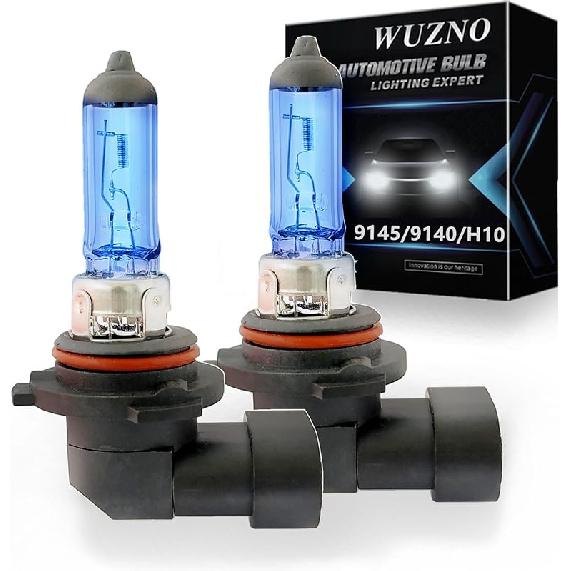 H11 Halogen Headlight Bulb/Fog Light 12V 55W White 5000K High/Low Beam 64211 12362 Car Light Bulb Automotive Headlamp Super Bright