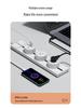 Surface-Mounted Anti-Shock Adjustable Power Strip with Switch Track for Kitchens