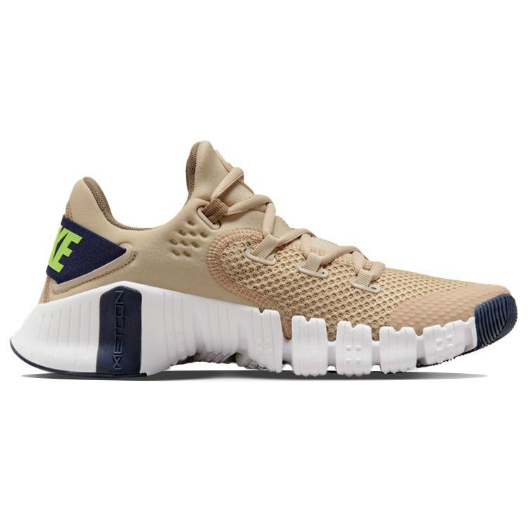 Nike Free Metcon 4 Rattan Unisex Sneakers Sandalwood Green-Strike Thunder-Blue CT3886-234