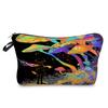 Women Mushroom Print Cosmetic Bag Toiletries Organize Travel Storage Case  6411 CLE
