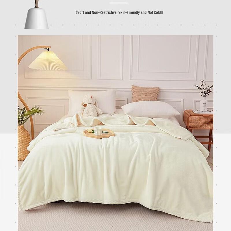 Muji Premium Milk Velvet Nap Blanket
