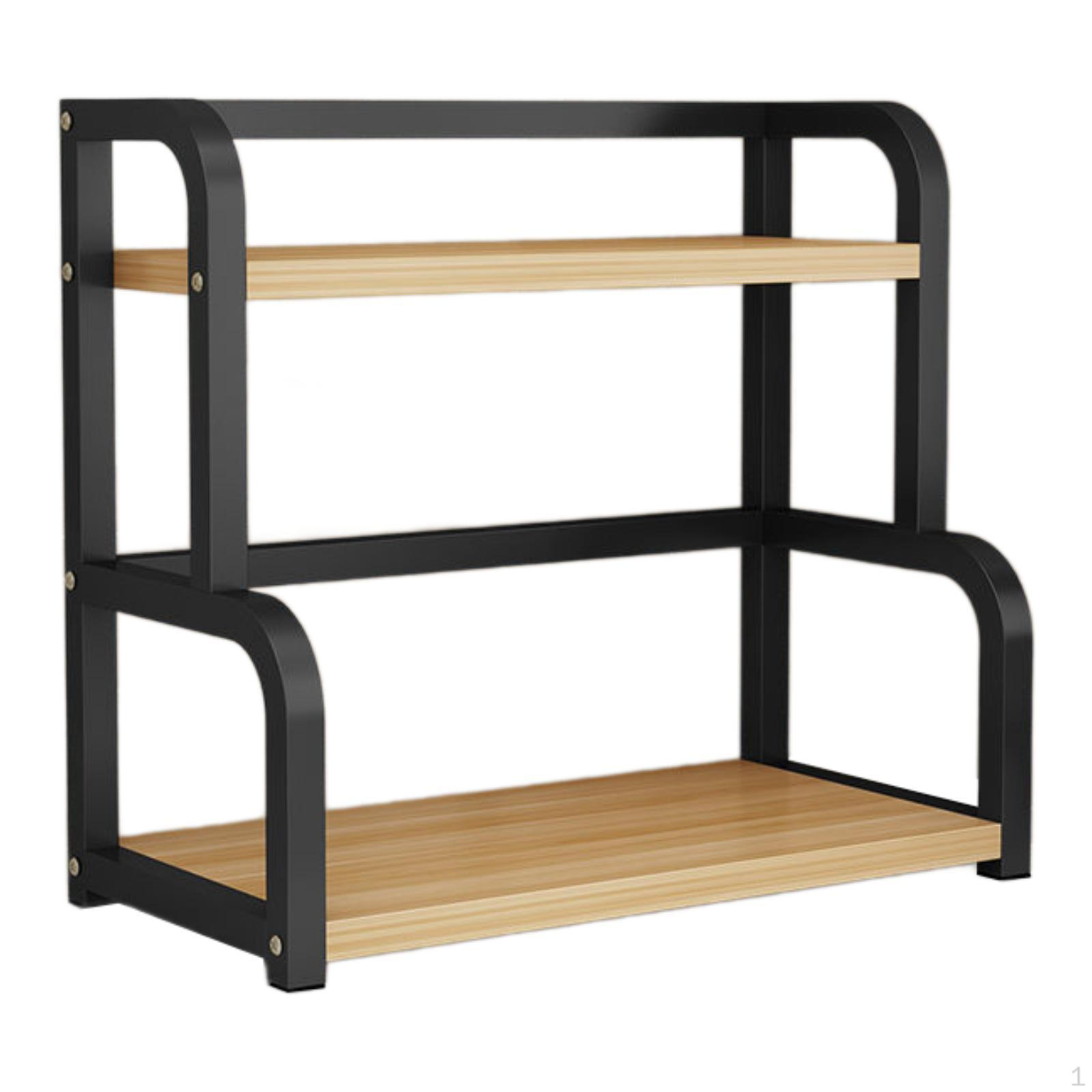 

Spice Storage Rack, Multifunctional Kitchen Cabinet Shelf ,Countertop Seasoning Organizer, for