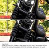 12V Motorcycle LED Turn Signal Light Waterproof Bright   Blinker Lamp for 41mm Fork Tubes