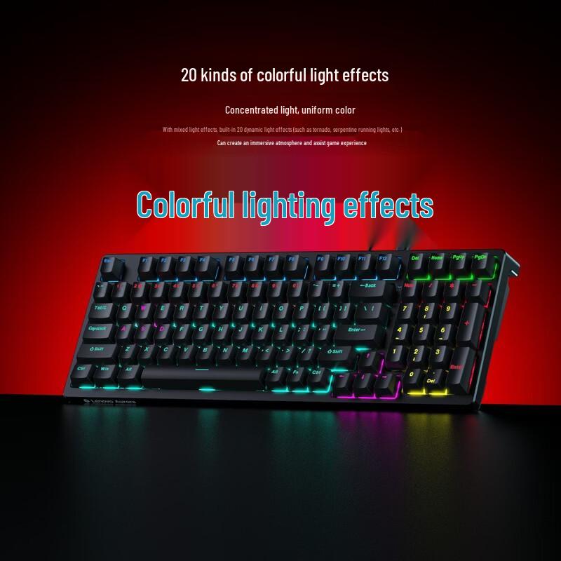 Lenovo GK10 98L Hot-Swappable Mechanical Gaming Keyboard