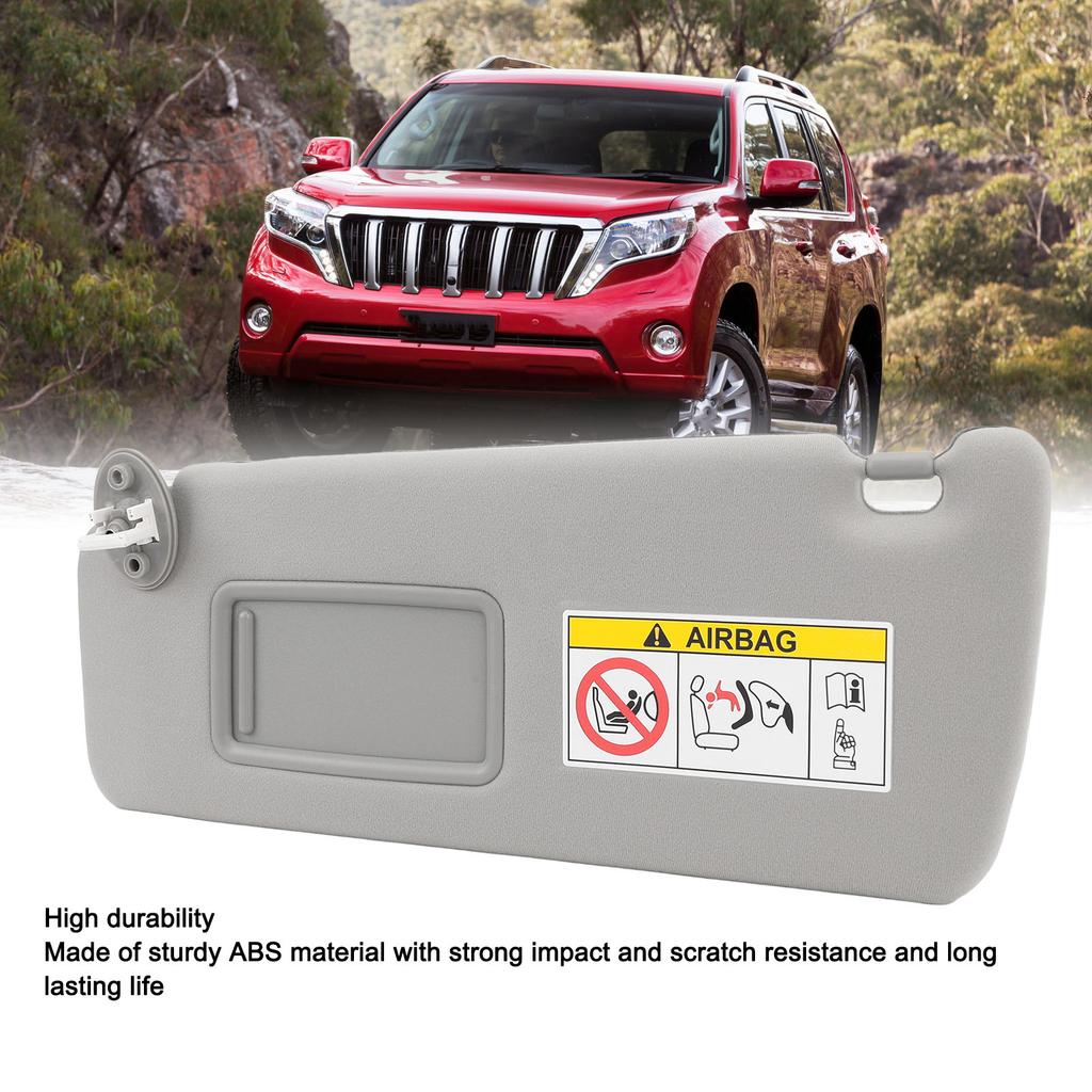 Sun Visor Assembly Improved Clear Visibility Car Sun Visor Scratch Resistant Anti Aging for   2010 To 2025