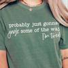 Beperkt Kerstshirt, Waarschijnlijk Ga Ik Gewoon Wel Wat Kerstliedjes Zingen Ik Ben Moe Crewneck, Grappig Feestshirt, Kerst Jingle T-shirts #SV9321