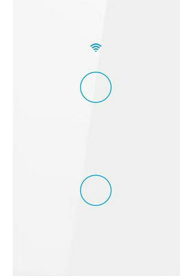 Smart WiFi Touch Switch with Siri Voice Control, Mobile App, RF Remote, and Tone Adjustment