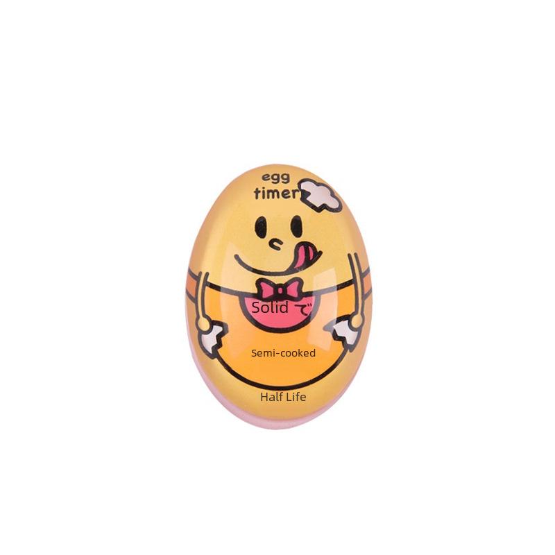 Creative Kitchen Egg Boiling Timer - Perfect for Soft-Boiled & Hot Spring Eggs, Ideal Gift