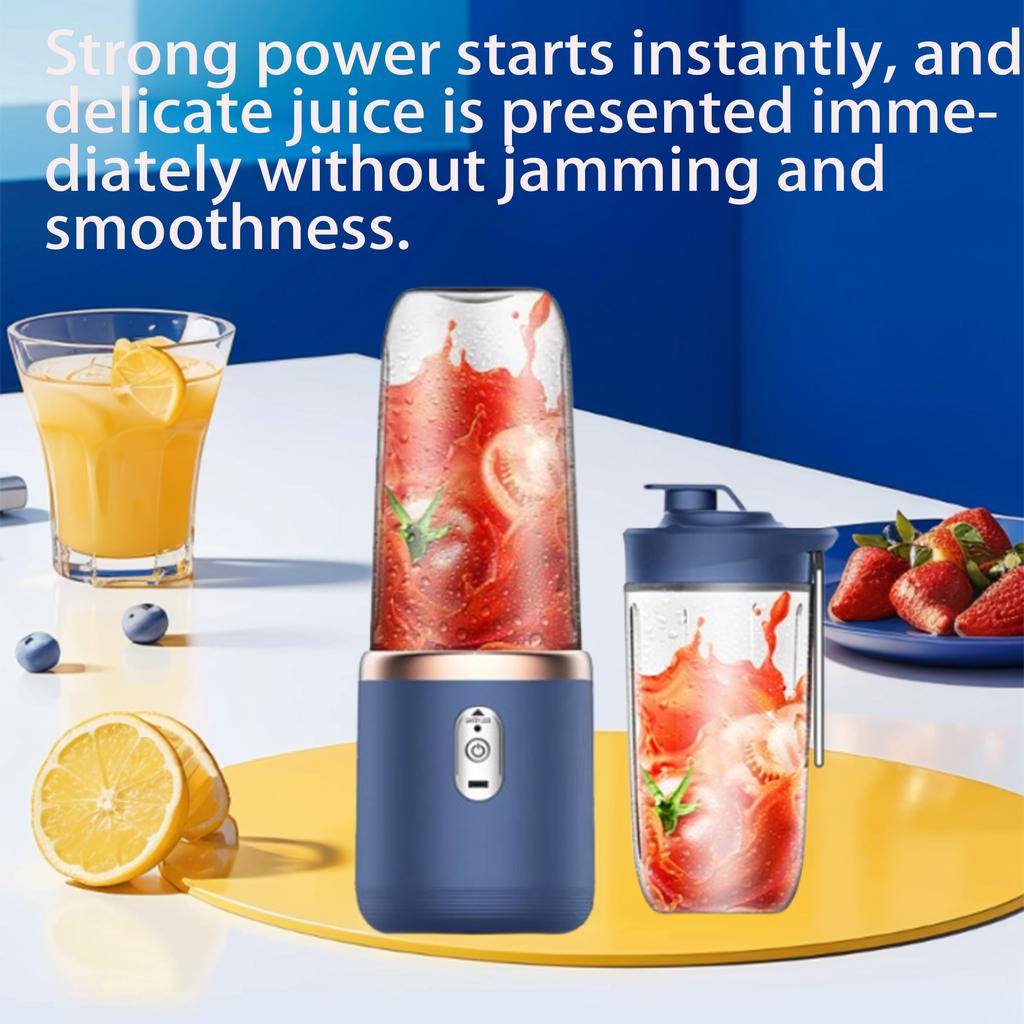 Neuer tragbarer wiederaufladbarer Entsafter | Kleines Saftbecherdesign, geeignet für Mehrzweck-Entsaften im Wohnheim/Zuhause.