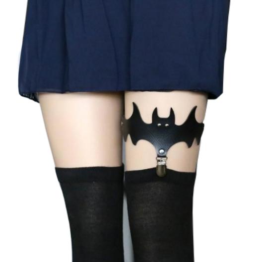 Bat Garter Lingerie Women Garter Belts