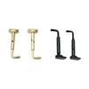 2 Pieces 4/4 Violin Chinrest Screws Sturdy Replacement Metal Easy Installation and Removal Musical Instrument Components