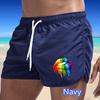 BBK-62 Summer New Men's Quick-Drying Swim Trunks Sports Pants Swimwear Beach Shorts Jogging Shorts Sports Creative Basketball Print