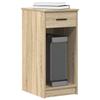 VidaXL Computer Tower Stand and Drawer Sonoma Oak 35x45x77 Cm, PC Tower Stand, Support Desk Stand 858742