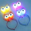 Shining Big Eyes Alien LED Hair Band Halloween Party Ball Concert Headwear Prop
