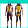 Cosplay kostým Scorpion z Mortal Kombat z lycrové látky pro fanoušky hry