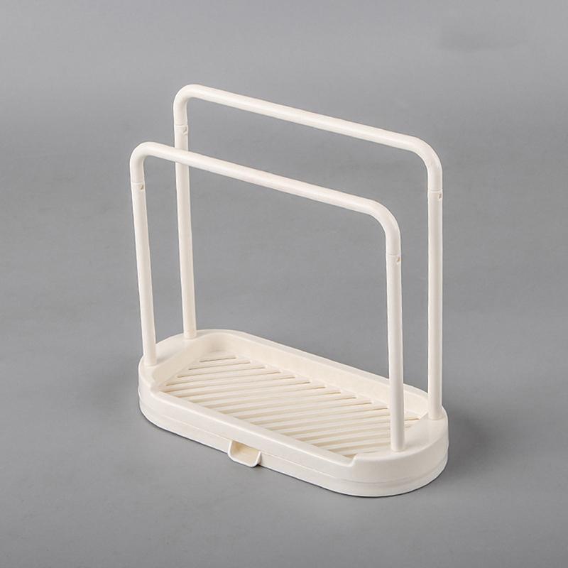 Kitchen Rag Drain Stand Kitchen Accessories Sink Drainage Shelf Sink Drain Storage Basket For Sponge Rag Wire Ball