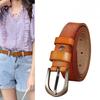 Women's Cowhide Belt Korean Retro Cowhide Two-layer Belt Women's Casual Decorative Pants Belt