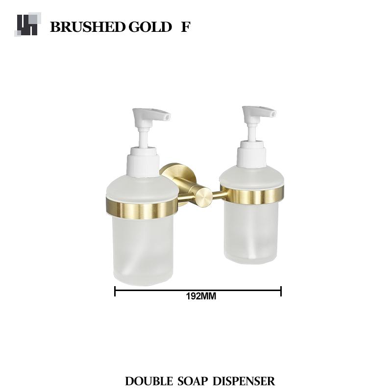 Dozator de săpun montat pe perete, dozatoare de săpun din oțel inoxidabil, detergent de bucătărie, pompă, sticlă, săpun, dozator de perete pentru baie