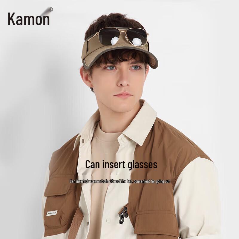 Kenmont Men s Foldable Running Visor Hat KM-6042 56-62cm