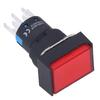 25Pcs     Push Button   ABS Brass Self Locking  es with Light 16mm 12V