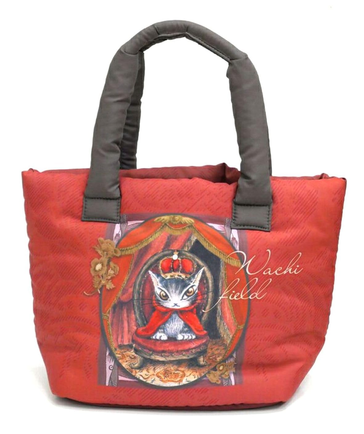 

[Wachifield] Dayan the Cat Mini Tote with Pearl Crown