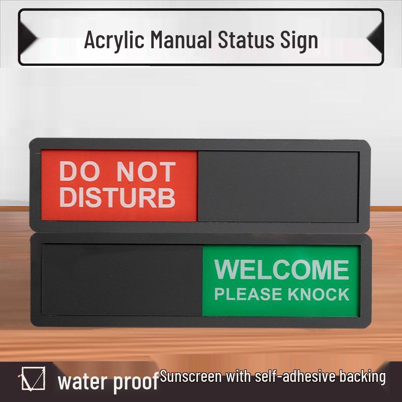 Double-Sided Magnetic Dishwasher Sign: Clean/Dirty Reminder