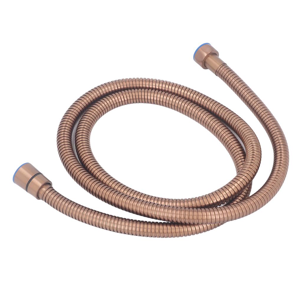 Shower Hose Cold Hot Dual Control Stainless Steel Flexible Pipe for Bathroom Water Heater 1.5 Meter