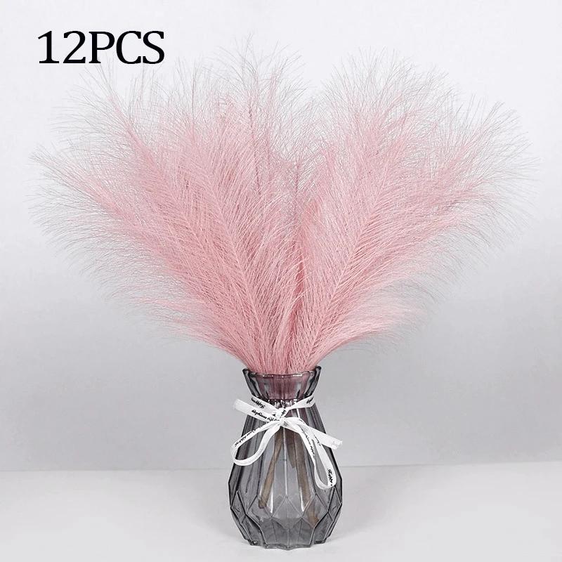 3/12/30 Faux Pampas Grass Pampas Grass For Floor Vase  Pampas Grass Decor Tall For Vase Fillers Boho Rustic Farmhouse Home Decor