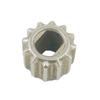 12T 15mm Durchmesser Elliptisches Loch 8x6 Keilverzahnung Zahnrad 12 Zähne Smoothie Hochgeschwindigkeitsmixer Sojabohnen Mahlmaschine Zubehör