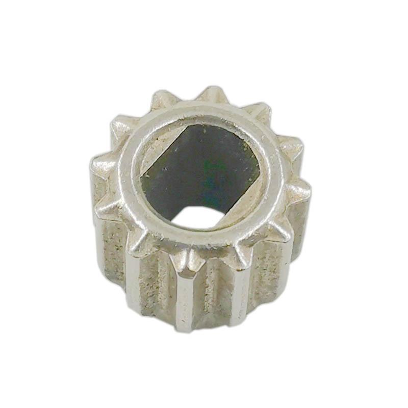 12T 15mm Durchmesser Elliptisches Loch 8x6 Keilverzahnung Zahnrad 12 Zähne Smoothie Hochgeschwindigkeitsmixer Sojabohnen Mahlmaschine Zubehör