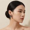 Dark Style Spider Stud Earrings Zinc Zinc Alloy Pearl Earrings Vintage Halloween Earrings  Women