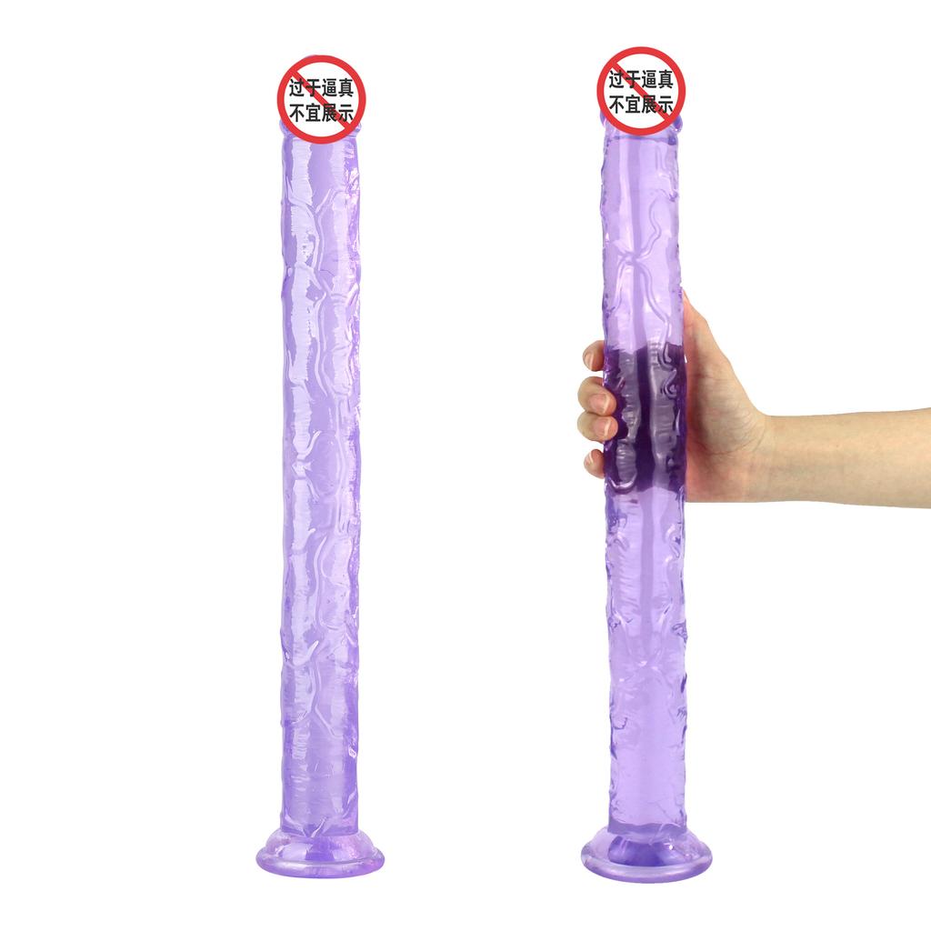 Super Long Female Sex Toy Imitates Real And Fake Penis