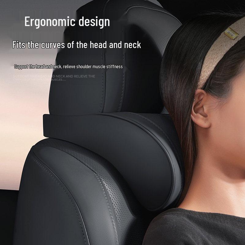 Ford Headrest Neck Support Pillow & Lumbar Cushion for Focus, Explorer, Taurus, Edge
