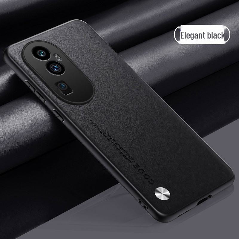 Premium Leather Kevlar Phone Case for Oppo Reno10 - Anti-Fall Protection for Reno9pro & Reno8